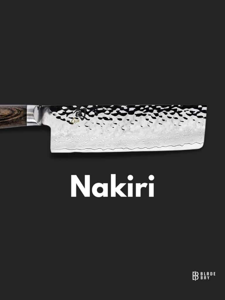 Nakiri handmade Japanese knife