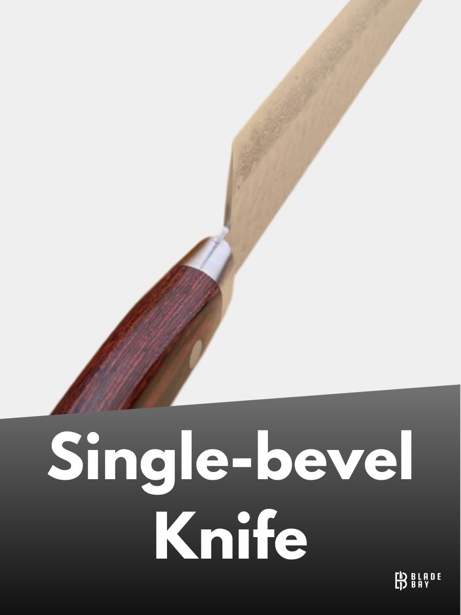 Single Bevel vs Double Bevel Kitchen knife Fully Explained