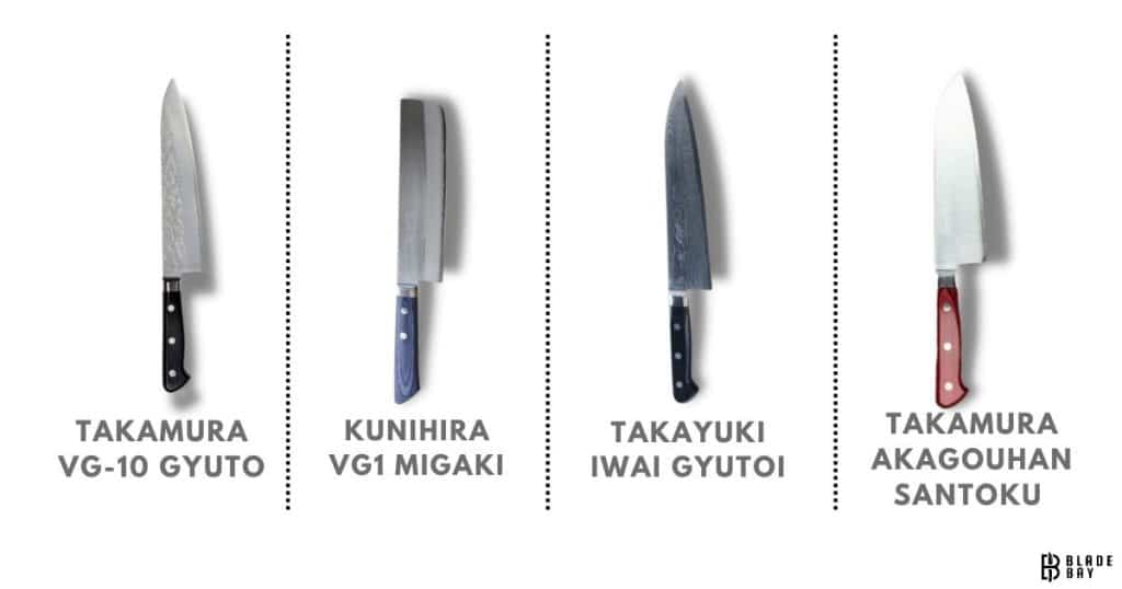 Recommended handmade Japanese Knives