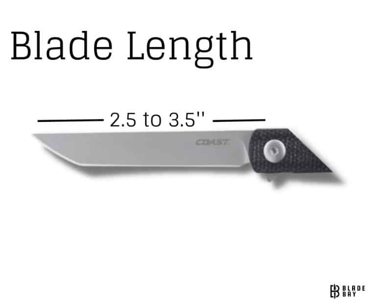 Blade Length (2.5 - 3.5 inches)