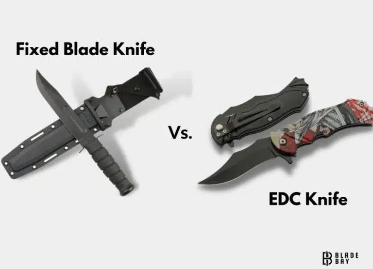 EDC knife vs. Fixed blade knife