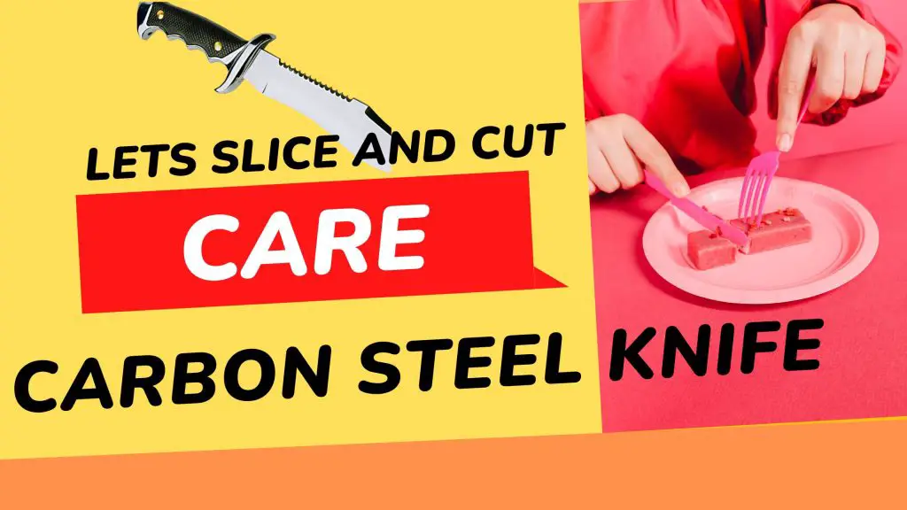 "carbon steel knife care" article